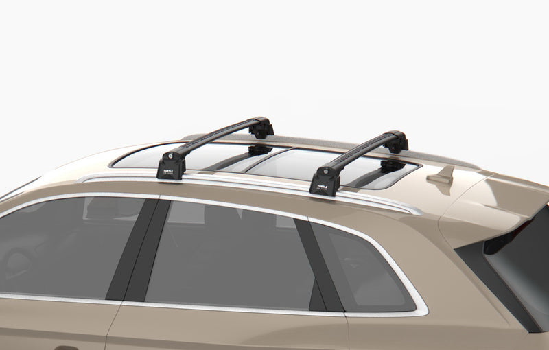 Load image into Gallery viewer, Roof rack cross bars Turtle Air-v2, black color, dedicated for BMW X5 (F15) SUV 13-18
