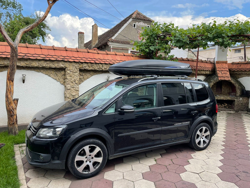 Load image into Gallery viewer, Roof rack cross bars Turtle Air-v1, silver color, dedicated for VOLKSWAGEN SHARAN (7N) MPV 10-
