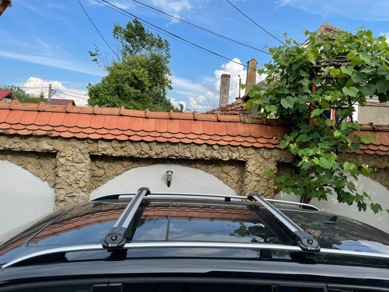 Load image into Gallery viewer, Roof rack cross bars Turtle Air-v1, silver color, dedicated for VOLKSWAGEN SHARAN (7N) MPV 10-
